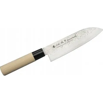 Kuchyňský nůž Satake Nashiji Natural Nůž Santoku 17 cm