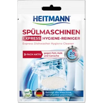 Mycí prostředek Čistič myčky nádobí Heitmann Express 30 g