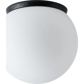 Svítidlo OSMONT STY71016 STYX 1 stropní/nástěnné skleněné svítidlo černá / bílá IP65 3000 K 9W LED DALI
