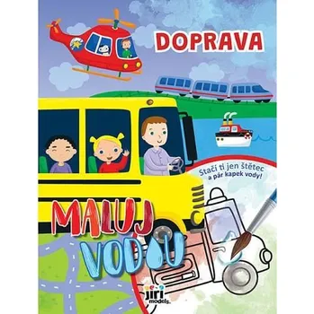 omalovánky Omalovánky A4 vodové Doprava 4077-2