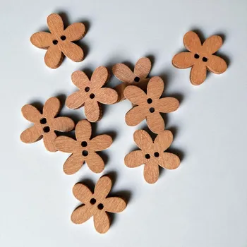 Annie's Knit Knoflík dřevěný Daisy 20 mm