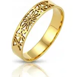 Dámský zlatý prstýnek 585 14 karátů elegantní