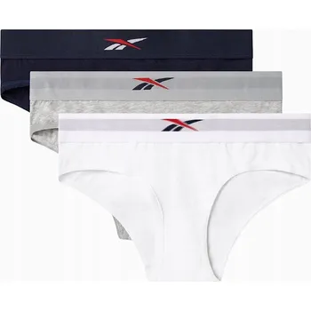 Dámské spodní prádlo Kalhotky dámské spodní prádlo komplet REEBOK 3PACK MIX CANDY-AW24-MIX XS