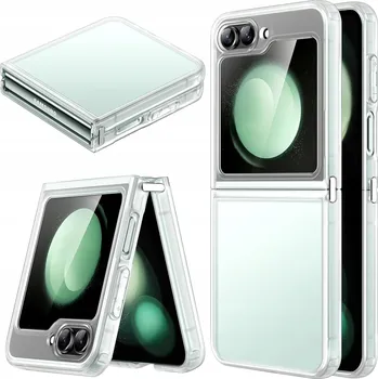 Pouzdro na mobilní telefon Zadní Kryt JETech pro Samsung Galaxy Z Flip5, průhledný