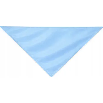 Šátek Světle Modrá - Trojcípý šátek 100×70 cm šátek | pro školy, poutě |