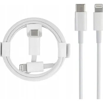 Datový kabel Kabel Alogy USB typ C - Apple Lightning 1 m bílý