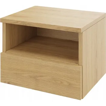 Noční stolek Nástěnný Noční stolek , šuplík a police na zacvaknutí, šířka 40 cm