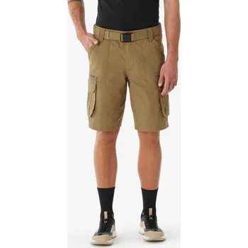 QUECHUA Pánské turistické kraťasy NH 500 Cargo L-XL KAŠTANOVÁ