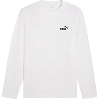 Pánské tričko Puma ESS No. 1 Logo Longsleeve Tee M 68254602 - puma white M