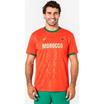 Fotbal KIPSTA Fotbalový dres Maroko pro dospělé XL ZELENÁ|ČERVENÁ