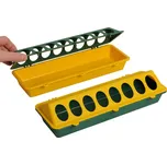 Krmítko žlabové plast žluté/zelené 30 cm