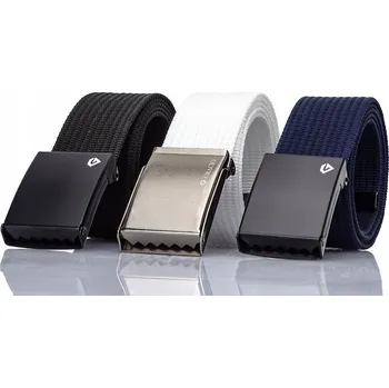 Opasek PÁNSKÝ TEXTILNÍ PÁSEK Gracio Sada 3 kusů pánské