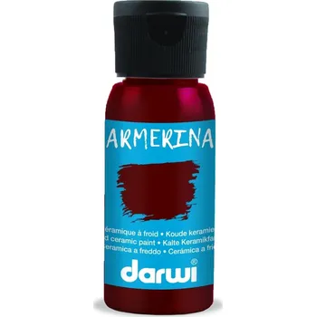 Speciální výtvarná barva Darwi Cold Barva na porcelán Red Regina 50 ml 1 ks