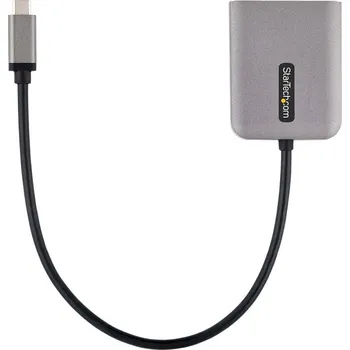 USB hub StarTech.com 2-Port USB-C MST Hub, USB Type-C to 2x DisplayPort Multi-Monitor Adapter for Laptop, Dual-DP up to 4K 60Hz w/ DP 1.4 Alt Mode & DSC, HDR, 1ft (30cm) Cable, USB Bus-Powered - Multi-Stream Transport Hub (MST14CD122DP) - rozdělovač video / audio