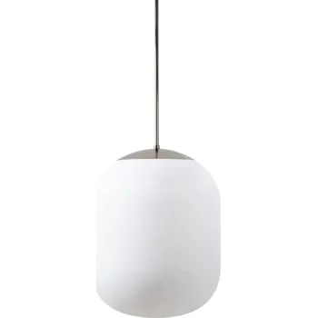 OSMONT TAN62277 TANIA P1 HP závěsné skleněné svítidlo nerez leštěná / bílá IP40 3000 K 52W LED DALI