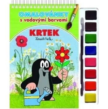 omalovánky AKIM omalovánky A5 s barvami Krtek 3