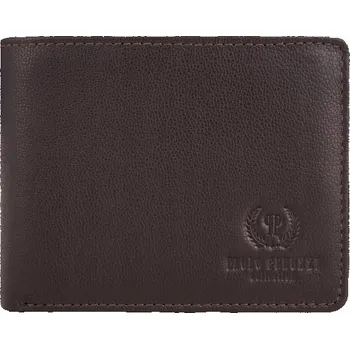 Peněženka Muž peněženka Paolo Peruzzi z pravé kůže hnědá