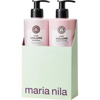 Kosmetická sada Maria Nila Pure Volume Duo Bundle Pure Volume vlasová péče pro objem jemných vlasů 2 x 500 ml