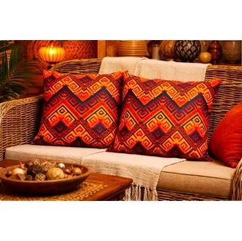 Povlak na polštářek Povlak na polštářek_Oheň sahary