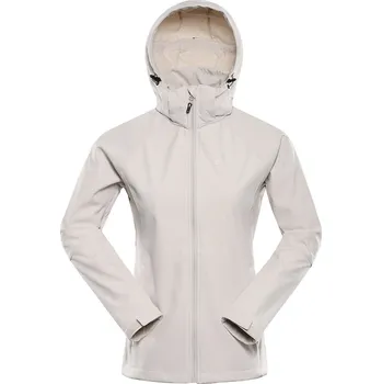 Dámská větrovka Dámská softshellová bunda Alpine Pro HOORA - krémová / L