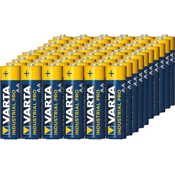 Článková baterie 60x baterie R-06 LR6 AA 1,5 V alkalická Varta Industrial 4006