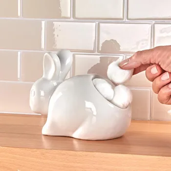 Zásobník na papírové ručníky Zásobník na vatové tampony Zajíček 495827