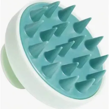 kartáč na vlasy Masážní kartáč na mytí hlavy zelená - světle zelená