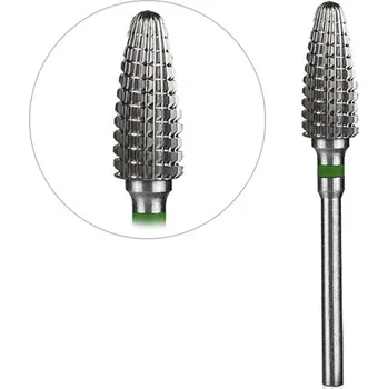 Bruska na nehty Fréza Karbidová zelená kužel