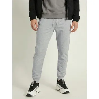 Pánské kalhoty Sinsay - Teplákové joggery - šedá - 568HL-09M - 568HL-09M-3XL