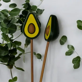 Jehlice Annie's Knit Zarážky na jehlice – 3D avocado