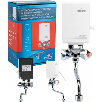 Průtokový ohřívač Wijas průtokový ohřívač vody nad umyvadlo PERFECT 450