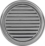 Haco Nerezová větrací mřížka kruhová se síťovinou 12,5 cm