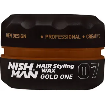 Stylingový přípravek Pomáda na vlasy NISHMAN 07 Styling Wax Gold One 150 ml