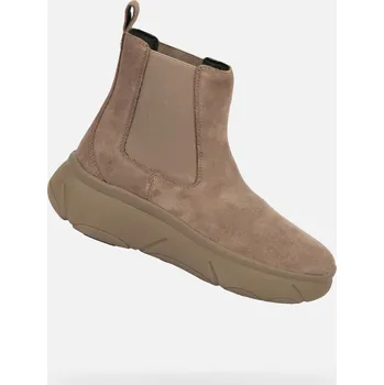 Dámské kozačky Geox Dámské Béžová dámská kotníková obuv Geox Nebula 2.0 X Béžová 41 (2940871)