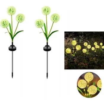 Venkovní osvětlení Solární lampa zapichovací Dmlighting 75 cm 2 ks