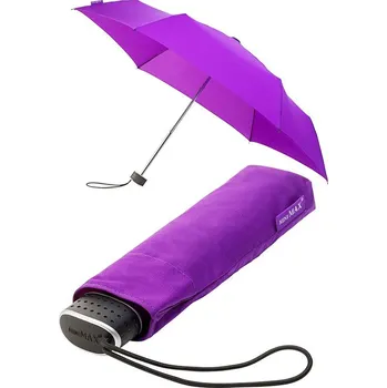 Deštník Impliva manuální skládací deštník s pouzdrem, vícebarevný