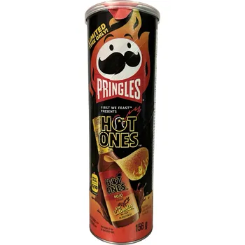 Chips Pringles Hot Ones Los Calientes Rojo 156g