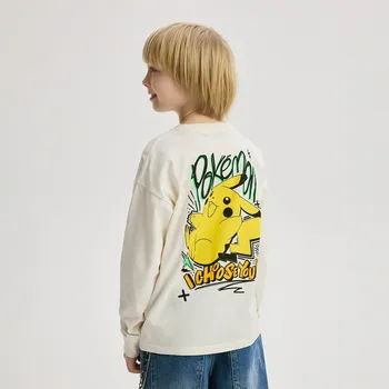 Reserved - Pokémon tričko s dlouhým rukávem - krémová - 048II-01X - 048II-01X-146