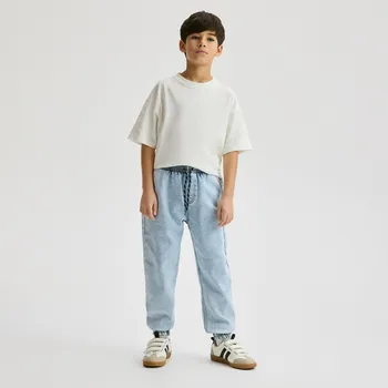 Chlapecké džíny Reserved - Džíny jogger - modrá - 358HN-50J - 358HN-50J-122