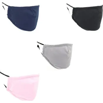 rouška Antonio Rouška s uhlíkovým filtrem pro dospělé, světle růžová 494258