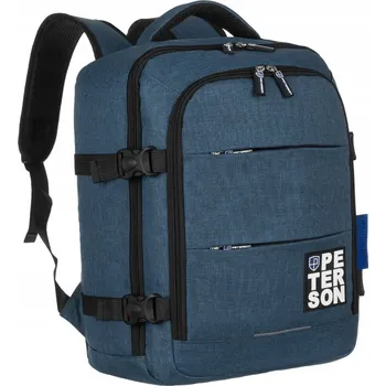 Peterson Tmavě modrý sportovní batoh na notebook [DH] PTN PLG-01-T Velikost: ONE SIZE