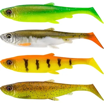 Nástraha Savage Gear Gumová Nástraha 3D Herring Shad Dark Water Mix 4 ks - 9 cm 5 g