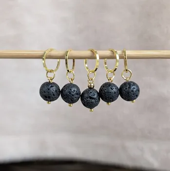 Nástroj na niť a příze Annie's Knit Značkovač Minerals –⁠⁠⁠⁠⁠⁠ černá láva