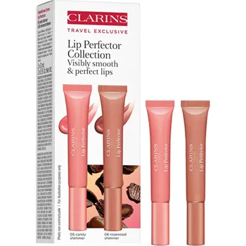 Kosmetika Clarins Lip Perfector Duopack - Sada lesků na rty 12 ml