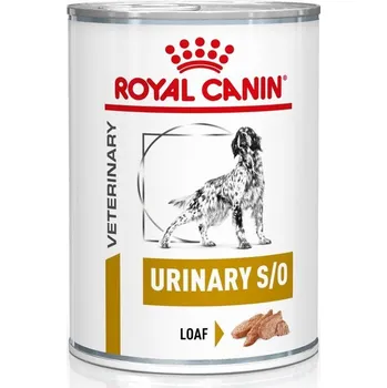 Royal Canin Veterinary Health Nutrition Adult Urinary S/O Loaf konzerva, 12x 410 g