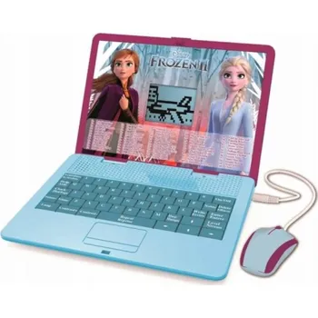 Výuková hračka Lexibook Dvojjazyčný vzdělávací notebook polština/angličtina Disney Frozen