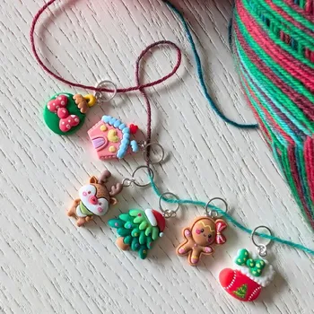 Nástroj na niť a příze Annie's Knit Značkovač Vánoce II. (limitovaná edice)