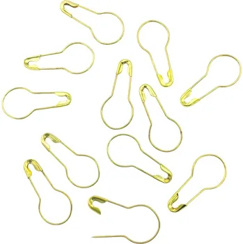 Nástroj na niť a příze Annie's Knit Špendlíkový značkovač - zlatý (10 ks)