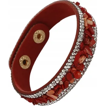 Náramek Náramek Retro Stone - Červená KP-29623