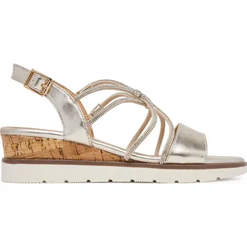 Dámské sandále Clara Barson dámské sandály WS6306-02 klínek velikost 37